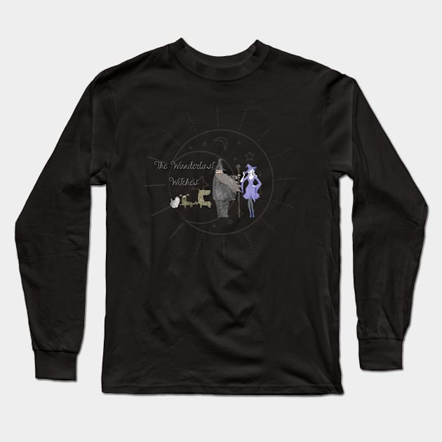 The Wanderlust Witches Long Sleeve T-Shirt by AdelineB